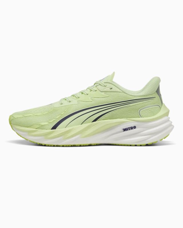 PUMA - SNEAKERS  VELOCITY NITRO 4  LIME E NERA DA UOMO, 311140-16