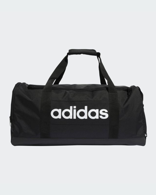 ADIDAS - BORSONE LINEAR DUFFEL M  - NERO -  JD9555
