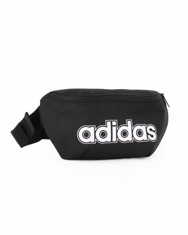 ADIDAS - MARSUPIO DAILY WB NERO CON LOGO BIANCO - HT4777