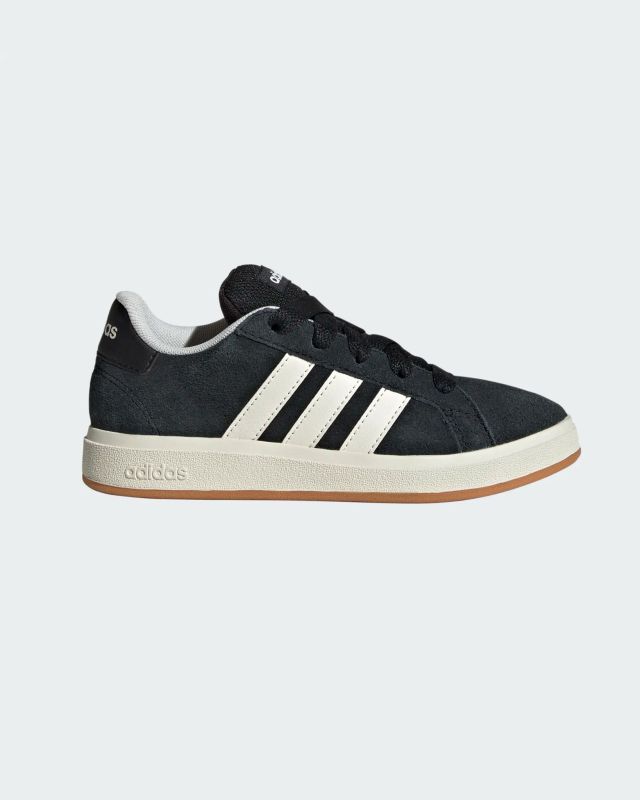 ADIDAS - SCARPA GRAND COURT NERA SCAMOSCIATA JH6178
