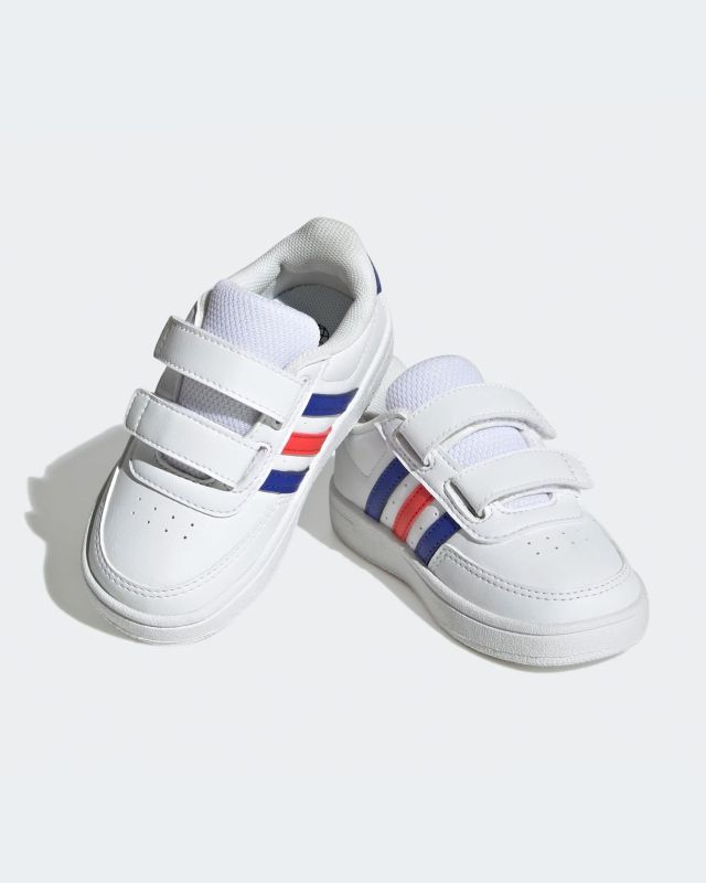 ADIDAS - SCARPE BREAKNET LIFESTYLE COURT TWO-STRAP HOOK-AND-LOOP - HP8971