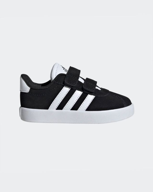 ADIDAS - SNEAKERS BIMBO NERA  E BIANCA VL COURT 3.0 CF TD DAL 19 AL 27 -  ID9158