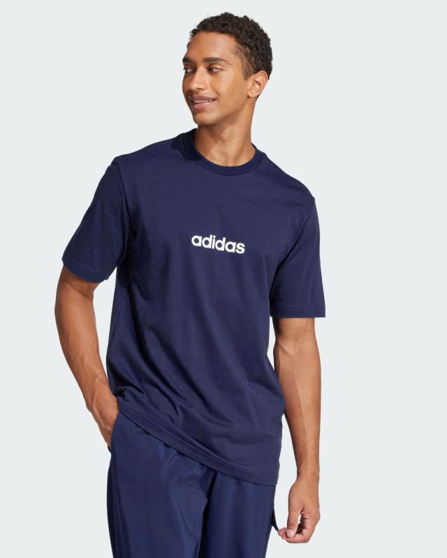ADIDAS - T-SHIRT LIN SJ T BLU SCURO - JE8999
