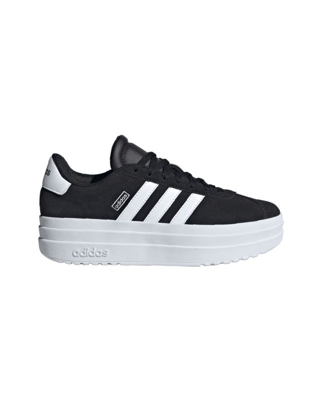 ADIDAS VL COURT BOLD J - Scarpa nera e bianca, calzata 36 -40
