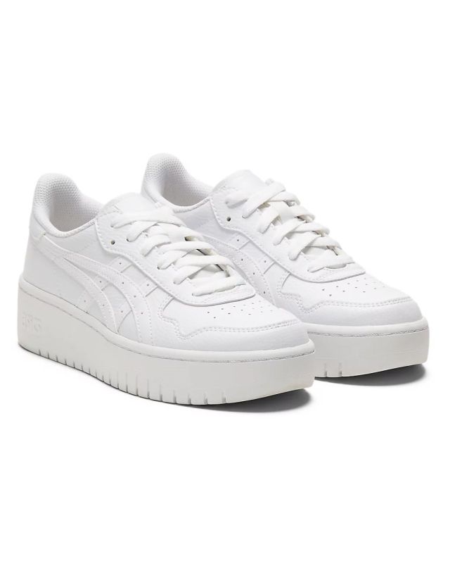 ASICS - Sneakers da donna bianca con soletta in memory foam e suola spessa - JAPAN S PF