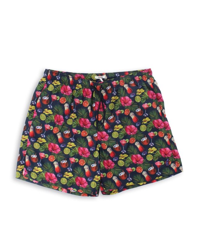 BOXER MARE ATOLLON BLU NOTTE AOP