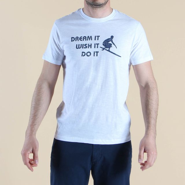 BROKERS - T-SHIRT MANICA CORTA CON STAMPA