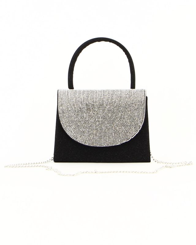BUSTINA BORSETTA C/MANICO+PATTA GLITTER