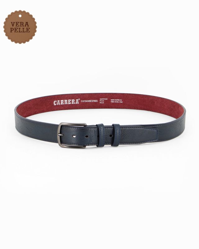 CARRERA - Cintura blu da uomo