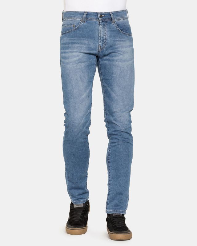 CARRERA - JEANS 5 TASCHE IN TESSUTO FELPA
