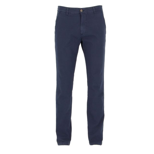 CARRERA - PANTALONE BLU COTONE TASCA AMERICA SLIM FIT