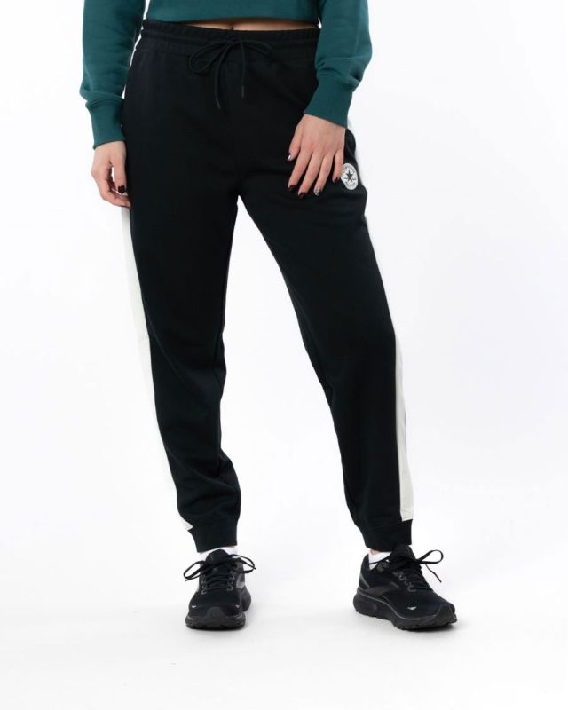CONVERSE PANTALONE DONNA CHUCK PATCH POLY NERO, 10026188