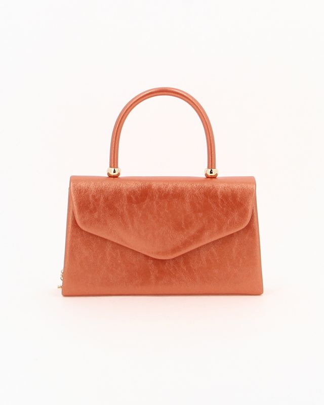 DIVAS - Borsetta arancione un manico con patta