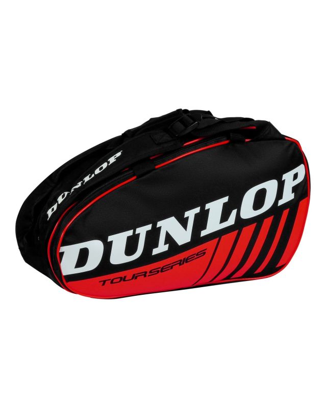 DUNLOP - BORSONE PORTA RACCHETTE NERO E ROSSO PALETERO - 623854