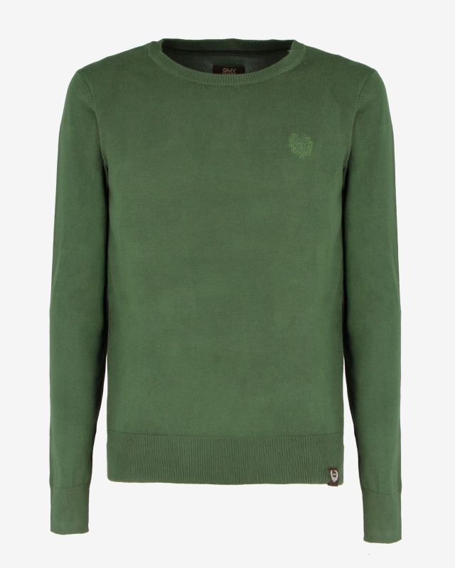 GIANMARCO VENTURI - Maglia a manica lunga verde da uomo