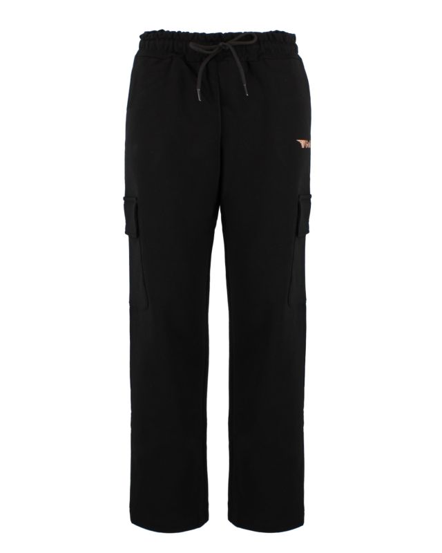 GOLA - PANTALON ETUTA NERO CON TASCONI