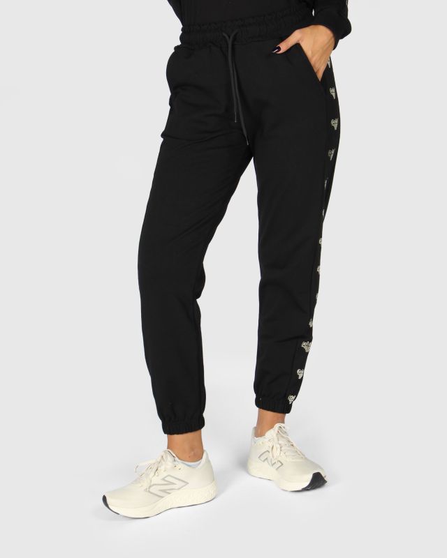 GOLA - PANTALONE FELPA NERO DA DONNA