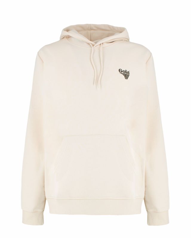 GOLA - UOMO FELPA BEIGE CON CAPPUCCIO