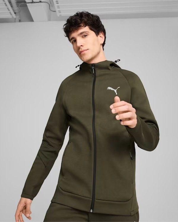 JACKET C/CAPP.EVOSTRIPE FZ HD DK OLIVE