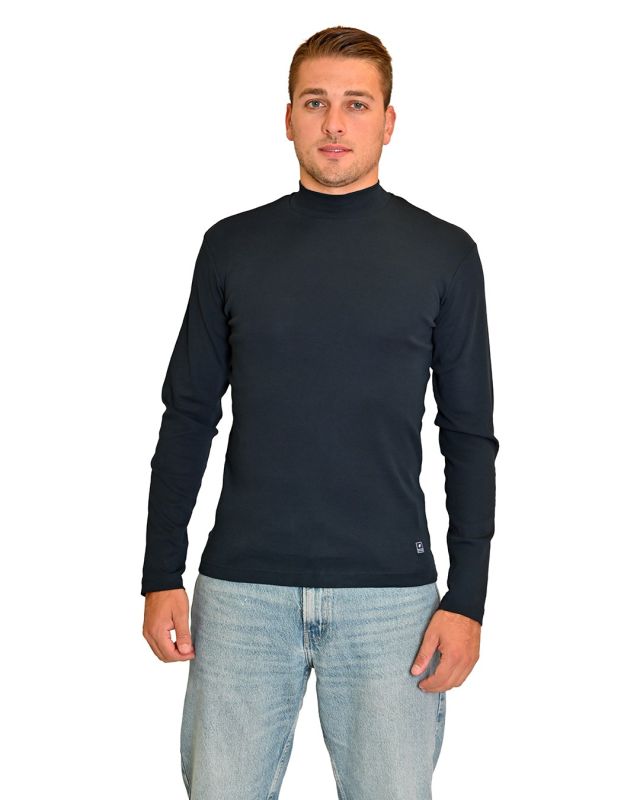 KEY UP - MAGLIA LUPETTO BLU DA UOMO STANDARD OEKO TEX