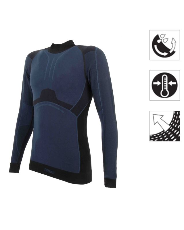 LUPETTO INTIMO TERMICO UOMO BLUE