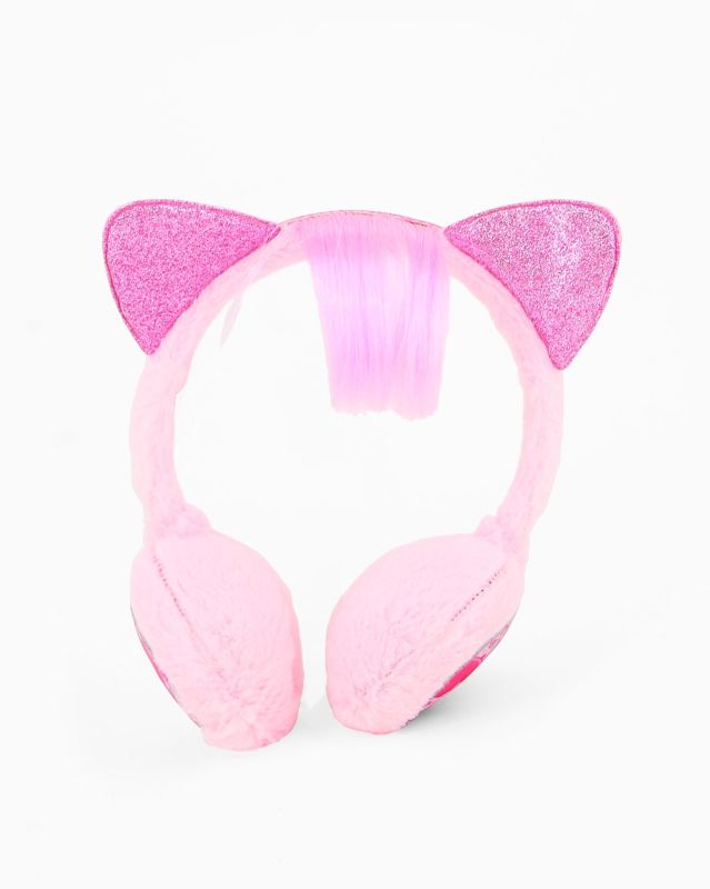 MY LITTLE PONY - Paraorecchie bimba rosa con orecchie e ciuffo