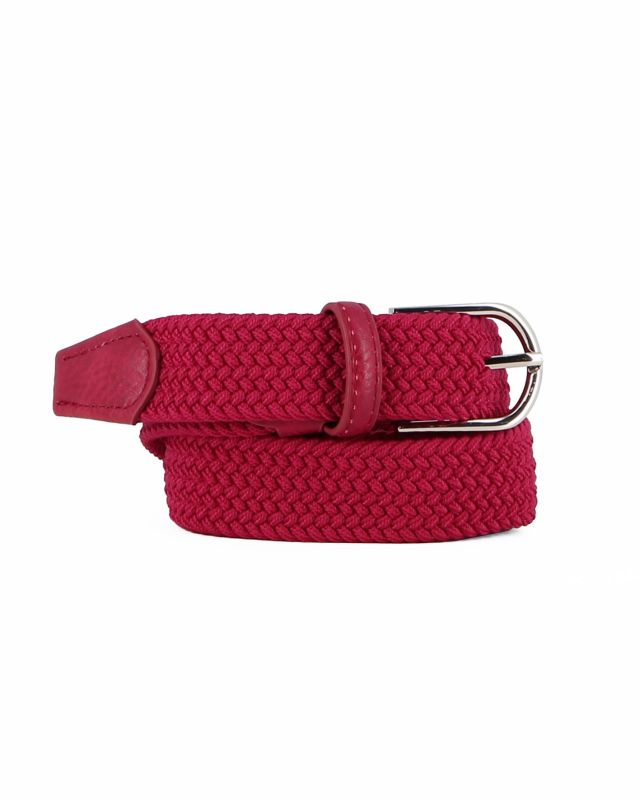 NAZARENO GABRIELLI - Cinta rossa junior, intrecciata ed elasticizzata