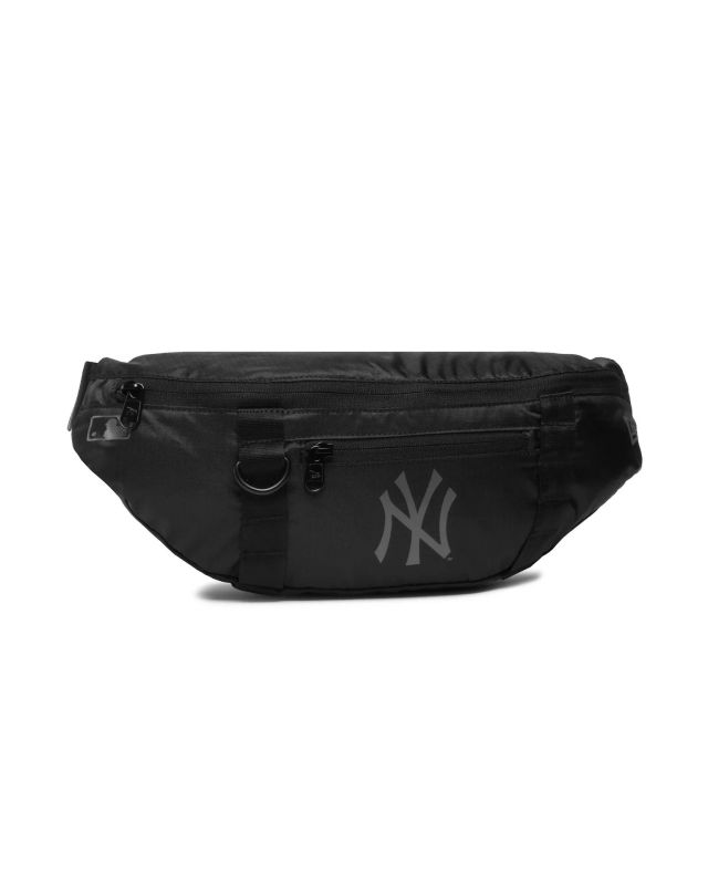 NEW ERA - Marsupio nero con doppia tasca e chiusura a zip