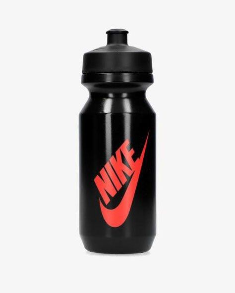 NIKE - Borraccia nera con logo rosso 650ml