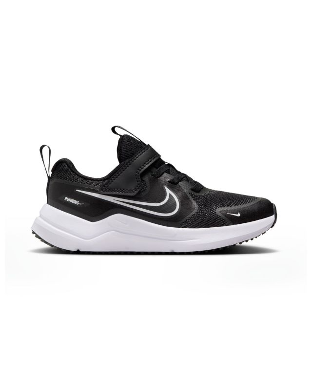 NIKE - SNEAKERS KIDS NERE E BIANCHE COSMIC RUNNER PS DAL 28 AL 35, HM4400-003
