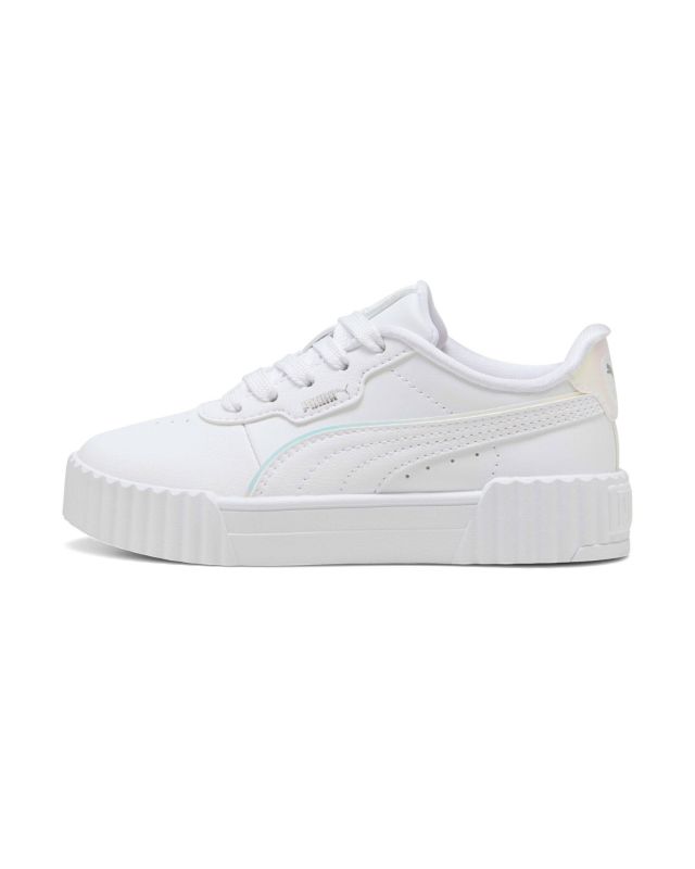 PUMA CARINA 3.0 HOLO 2.0 PS - Sneakers bianca, numerata 28/35 - 402281-01