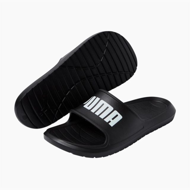 PUMA -CIABATTE NERE E BIANCHE DIVECAT V2 LITE 374823-01