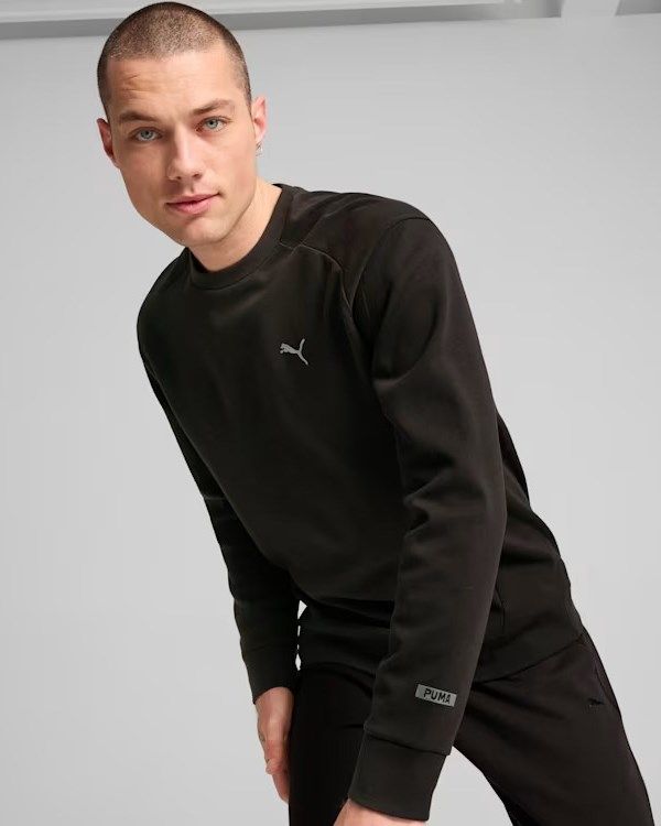 PUMA - FELPA RAD/CAL CREW DA UOMO NERA - 681618-01