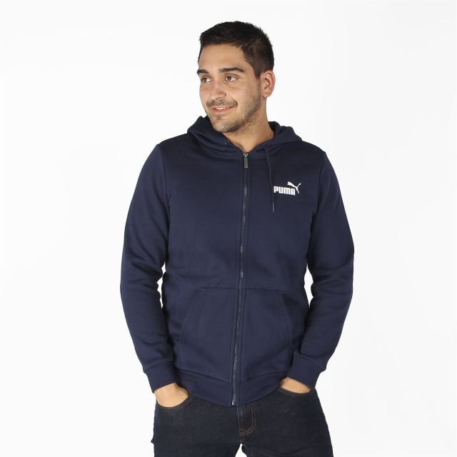 PUMA - JACKET C/CAPP.ESS SMALL LOGO FZ HD NAVY - 58670206