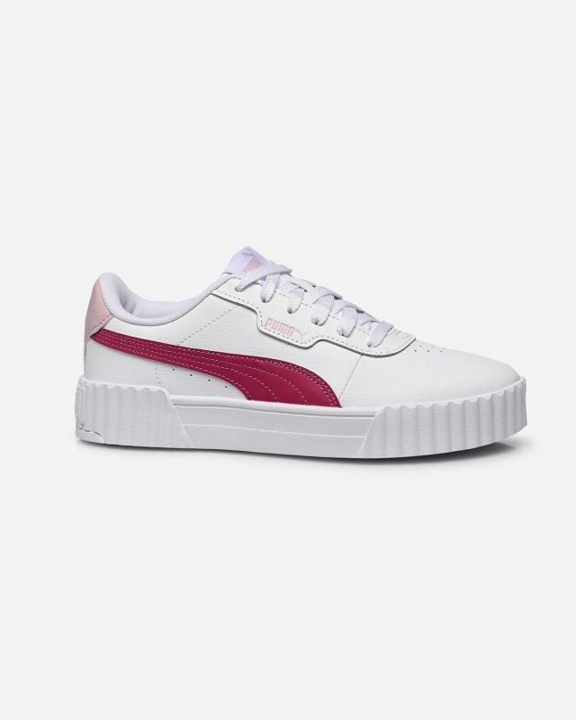 PUMA - SCARPA CARINA 3.0 PS BIANCA E VIOLA, NUMERATA 28/35 - 401477-06
