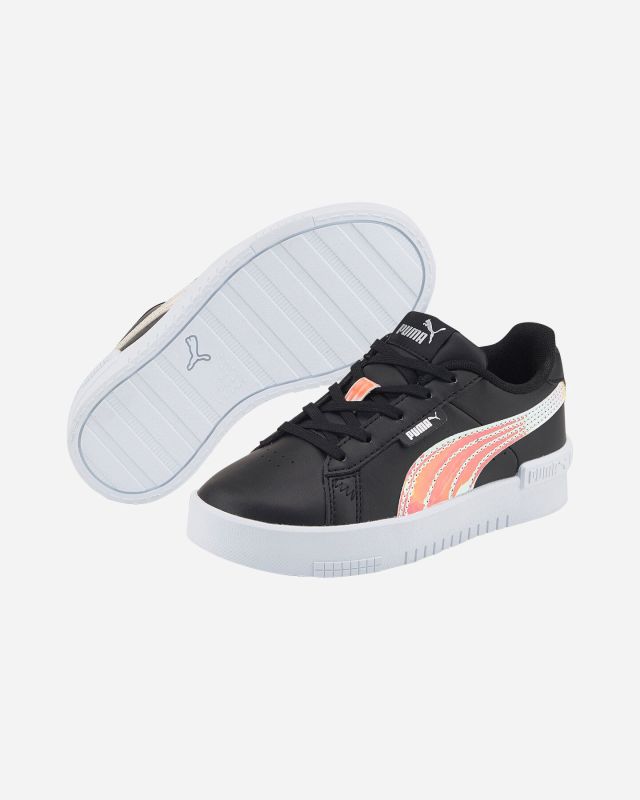 PUMA - Sneakers da bambina nera con dettagli metallizzati, numerata 20/27 - JADA HOLO AC INF