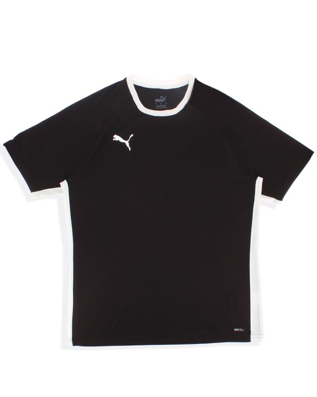 PUMA - T shirt da padel uomo nera in tessuto traspirante