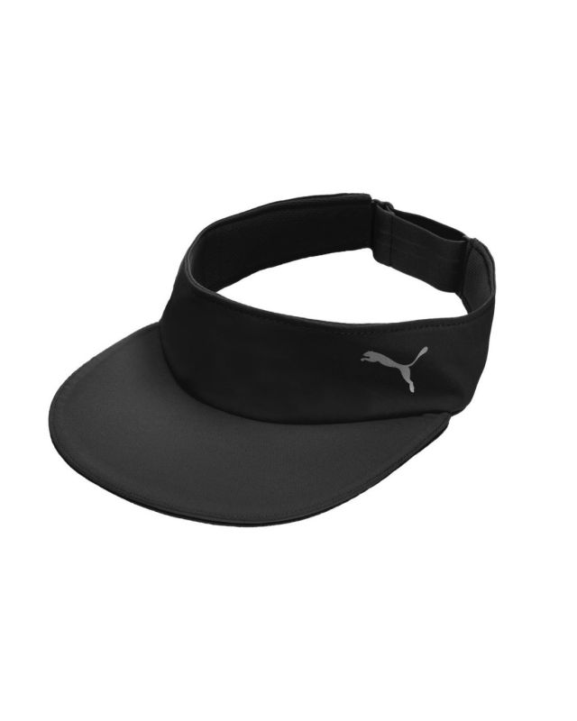 PUMA - VISIERA PADEL VISOR NERA CON LOGO METALIZZATO - 939171-01