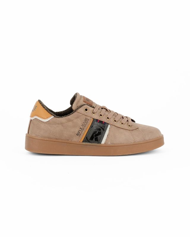 RIFLE - Scarpa taupe da uomo con lacci