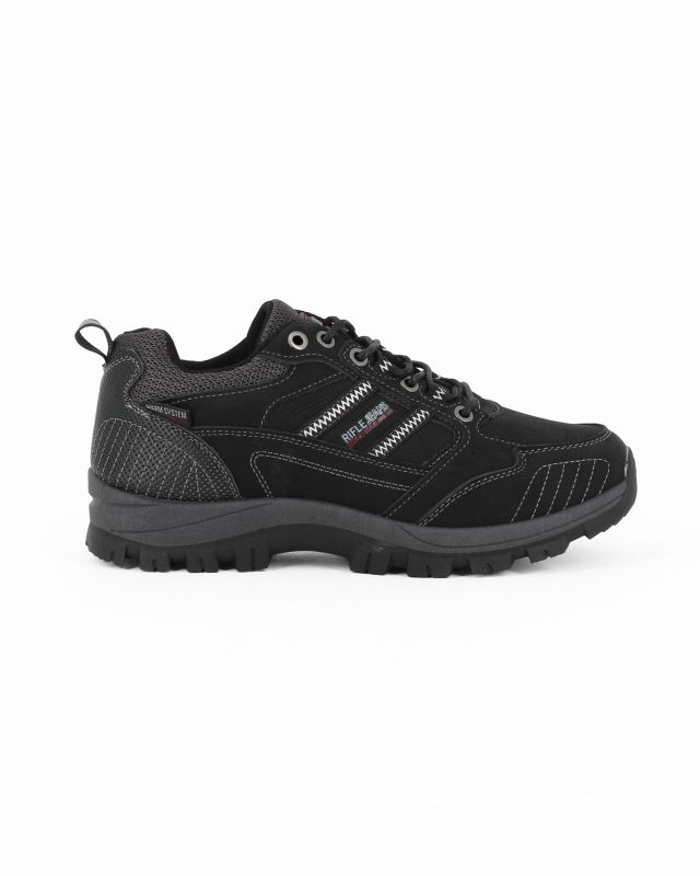 RIFLE - Sneakers nera da uomo con lacci