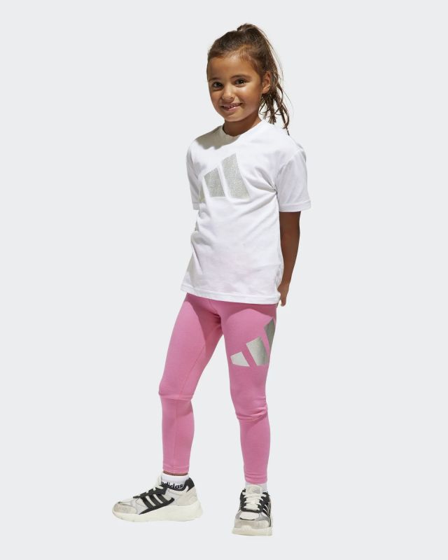 SET LEGGINGS+T-SH.MM GLAM SET WHITE-PINK
