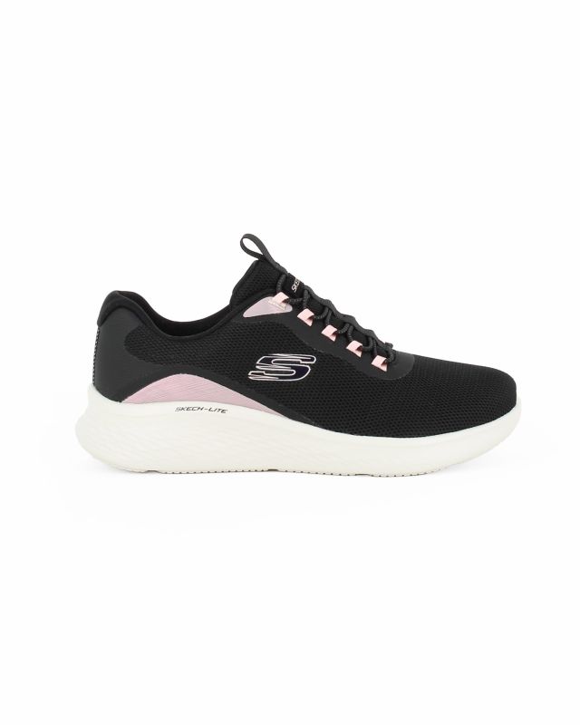 SKECHARS - Skech - Lite Pro - Glimmer Me - Sneakers nera con dettagli rosa