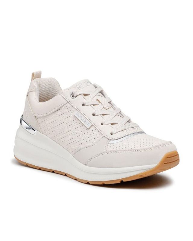 SKECHERS - Billion - Subtle Spots - Sneakers bianca da donna