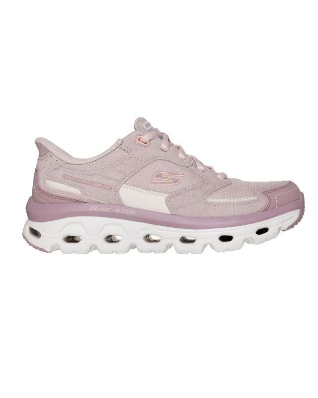 SKECHERS - GLIDE - STEP SOLE - PARADISE VALLEY - Sneakers rosa con tomaia in mesh