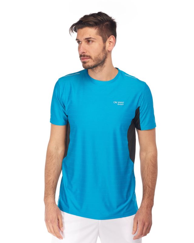 T-SHIRT MM TREKKING ALFIO BLUE-DK GREY