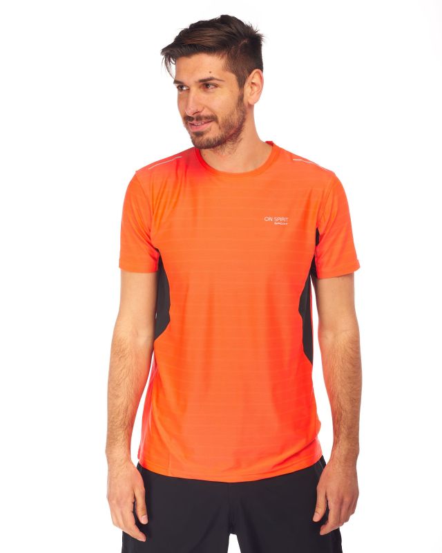 T-SHIRT MM TREKKING ALFIO RED-DK GREY