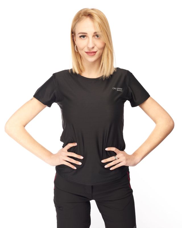 T-SHIRT MM TREKKING SILVANA BLACK