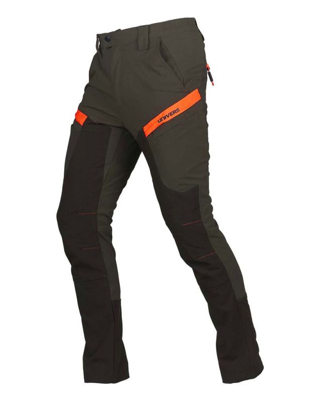 UNIVERS - Pantalone caccia Riva verde/arancio da uomo - 92679392