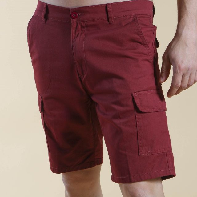 UOMO BERMUDA C/TASCONI TWILL 100% COTONE