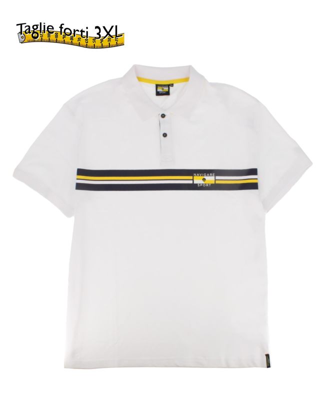 UOMO OVER POLO MANICA CORTA PIQUET
